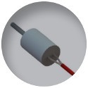 Gloeispiraal laag voltage met flens