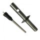 Gloeispiraal met luchttransportbuis.- D=16,2 mm, L=153 mm, 230W, 230v.
