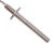Gloeispiraal met flens- D=12,5 mm, L=132 mm, 400W, 230v
