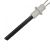 Gloeispiraal zwarte kwartskristal met flens - D=11 x 4 mm, L=127 mm, 400W, 230V