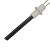 Gloeispiraal zwarte kwartskristal met flens - D=11,4 x 4,1 mm, L=125 mm, 330W, 230V