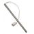 Gloeispiraal rechte uitvoering - D=10 mm, L=240 mm, 320W, 230v