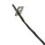 rook temperatuur sensor L=40mm D=4mm, met flens