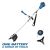 Hyundai 2 in 1 accu bosmaaier en grastrimmer 40V Losse Body
